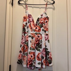 Flirty Floral Romper